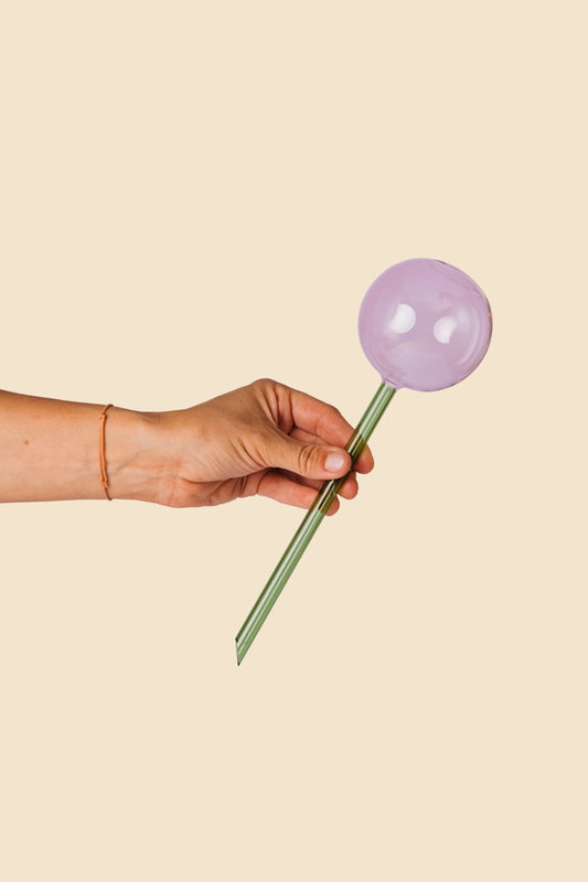 Zavlažovací koule Hübsch růžovo-zelená