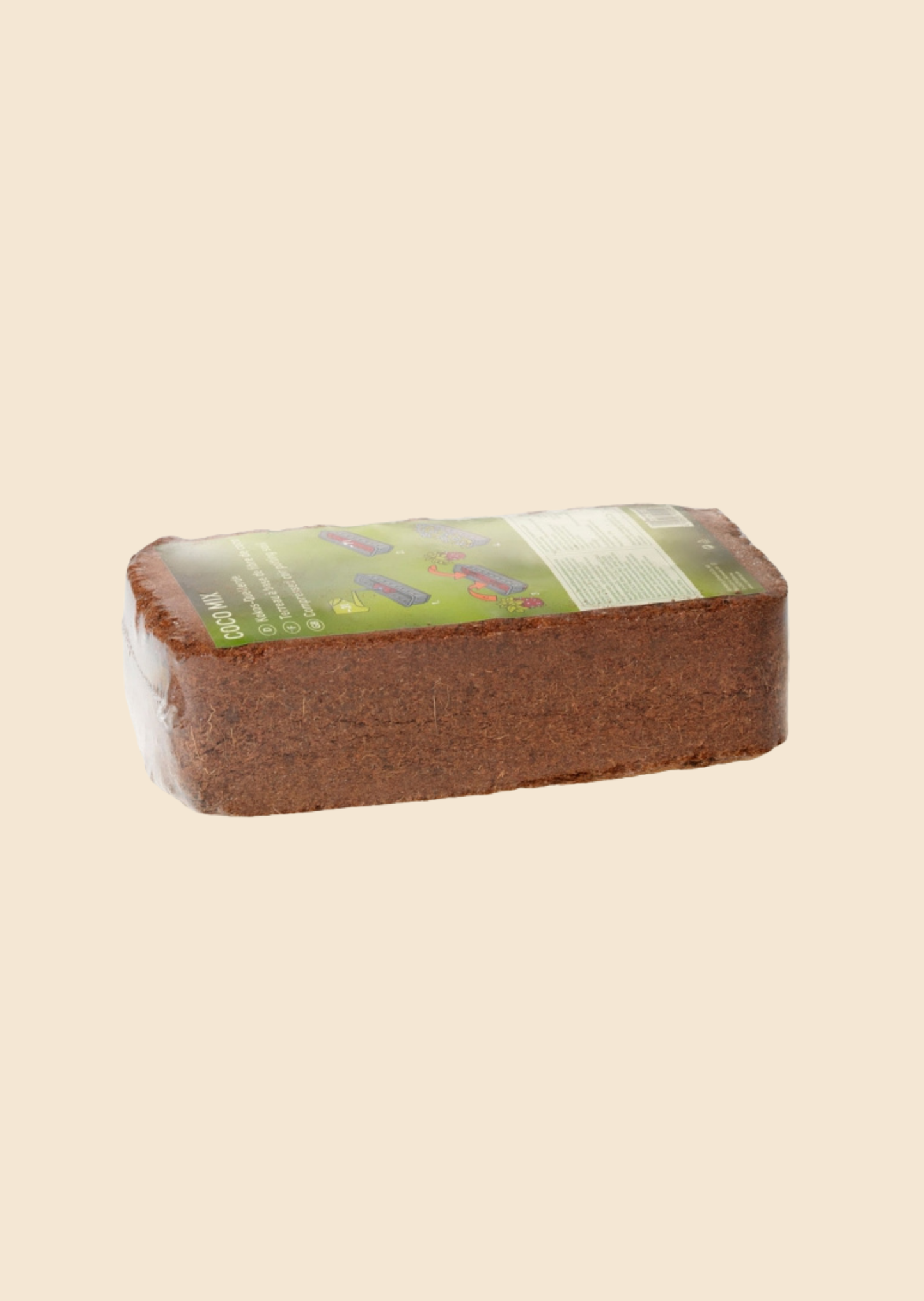 Lisovaný kokosový substrát 640 g / 10 l