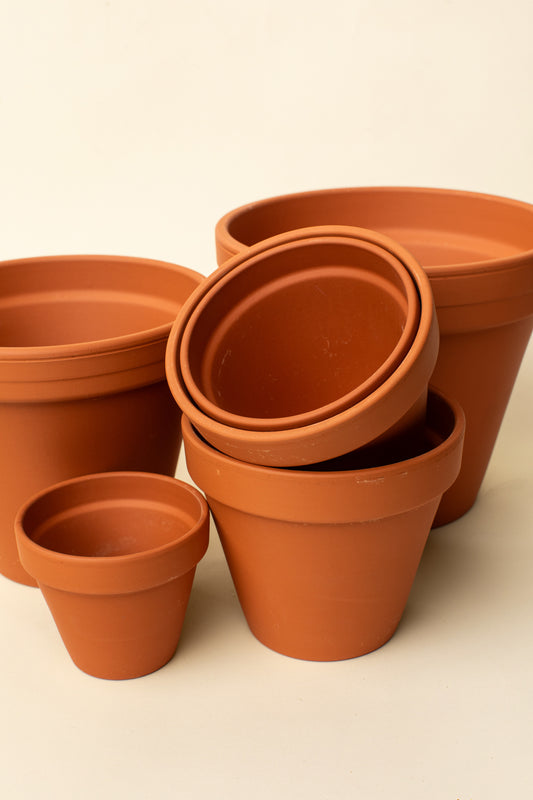 Terakotový květináč v různých velikostech