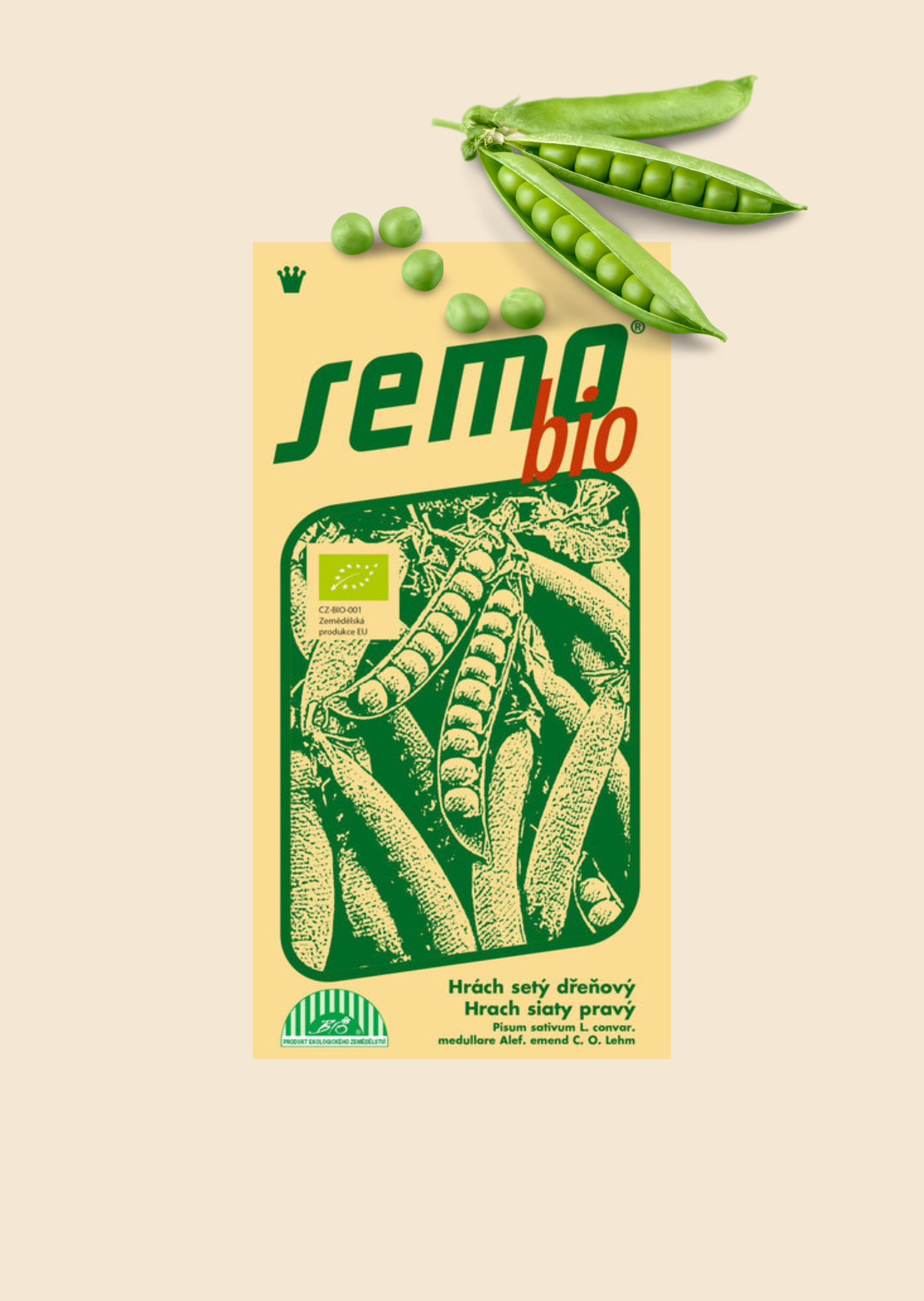 BIO Hrách zahradní Oskar 35 g