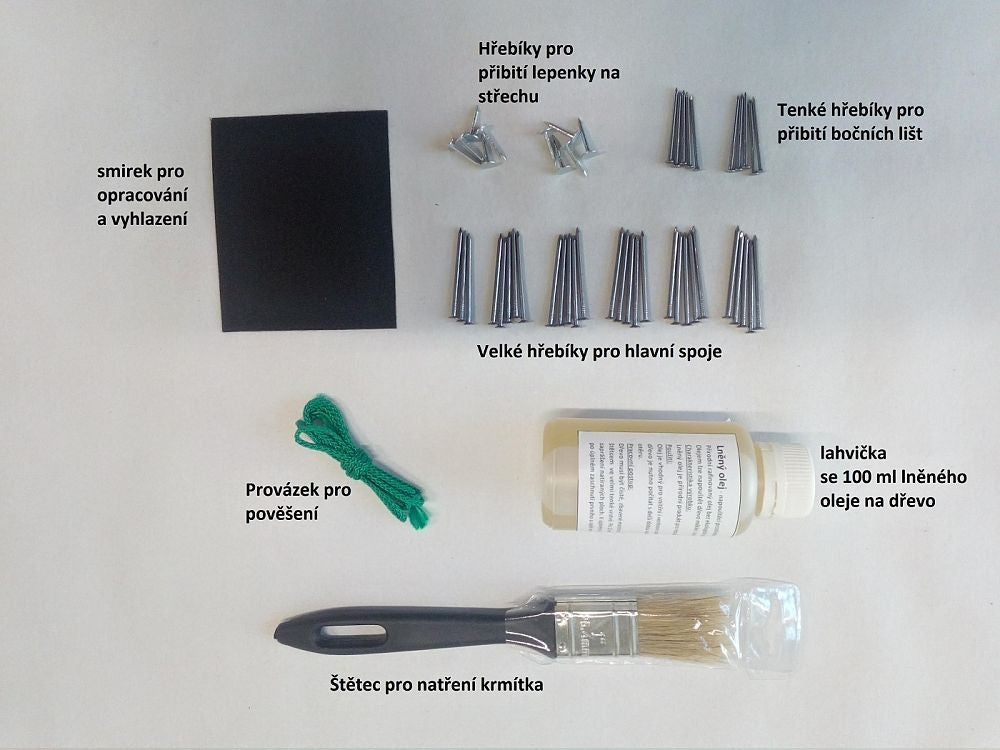 Stavebnice ptačího krmítka