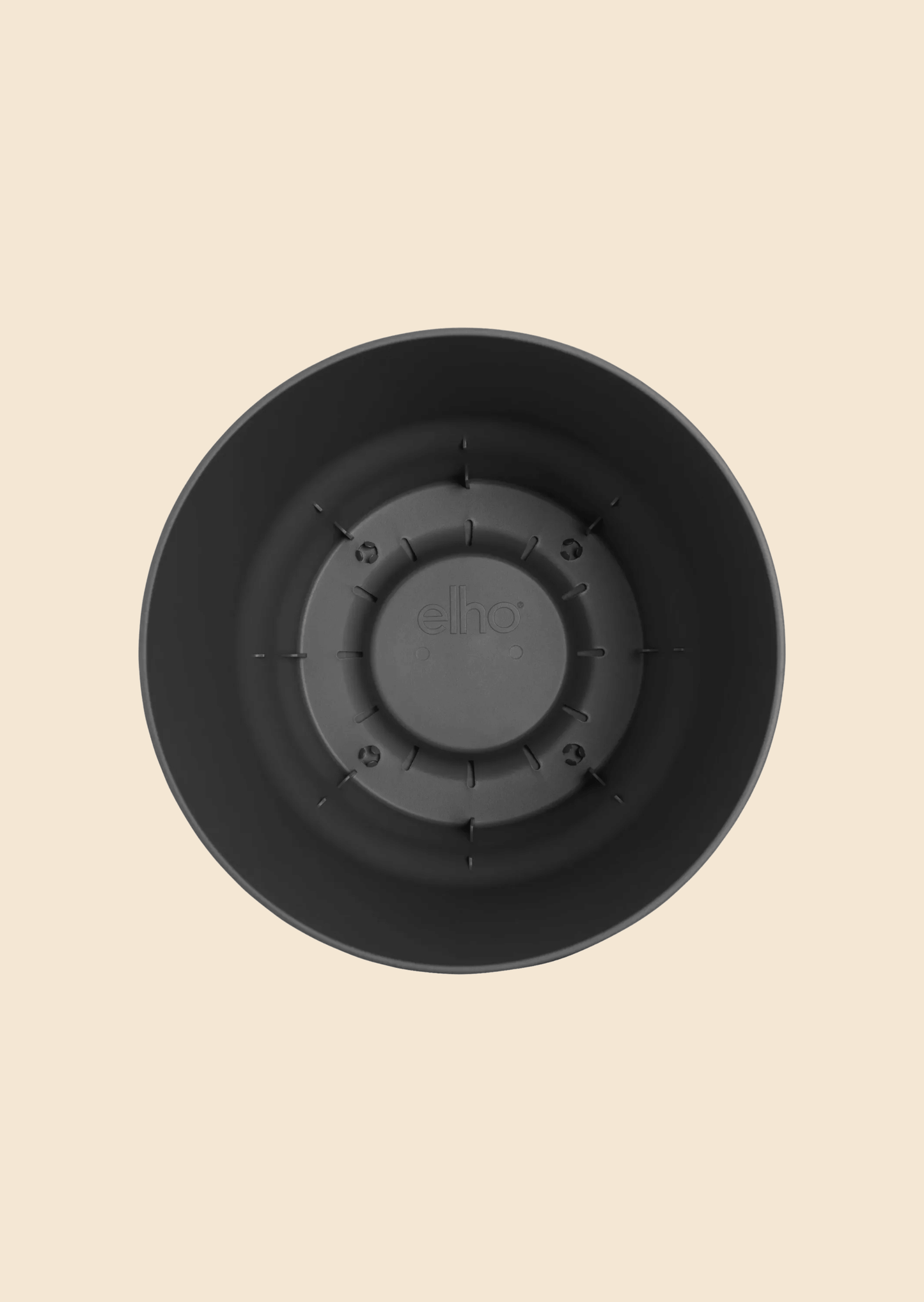 Květináč Elho Greenville 25 cm Black