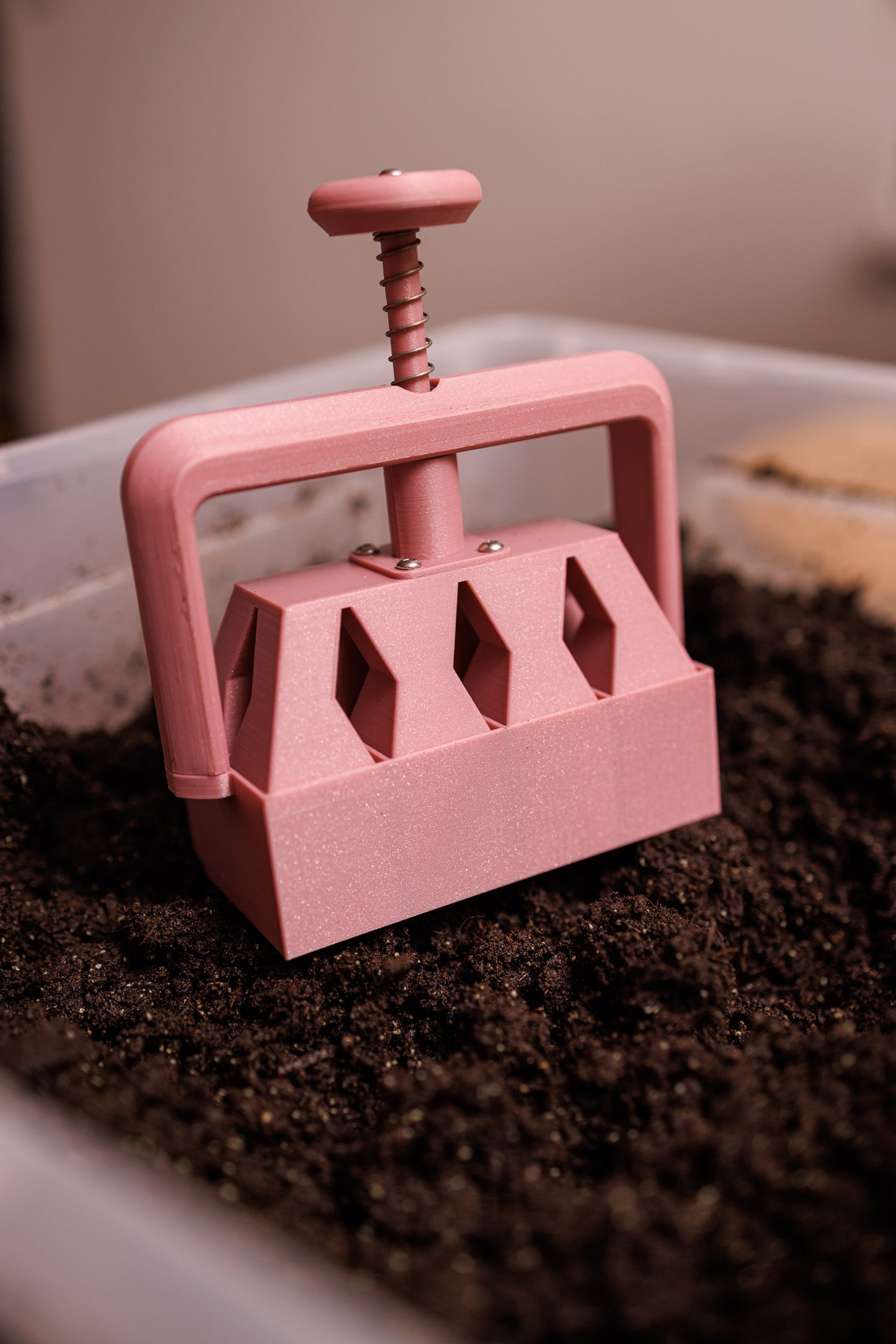 Soil blocker (kostkovač) pro 8 kostek Kvítkoblok