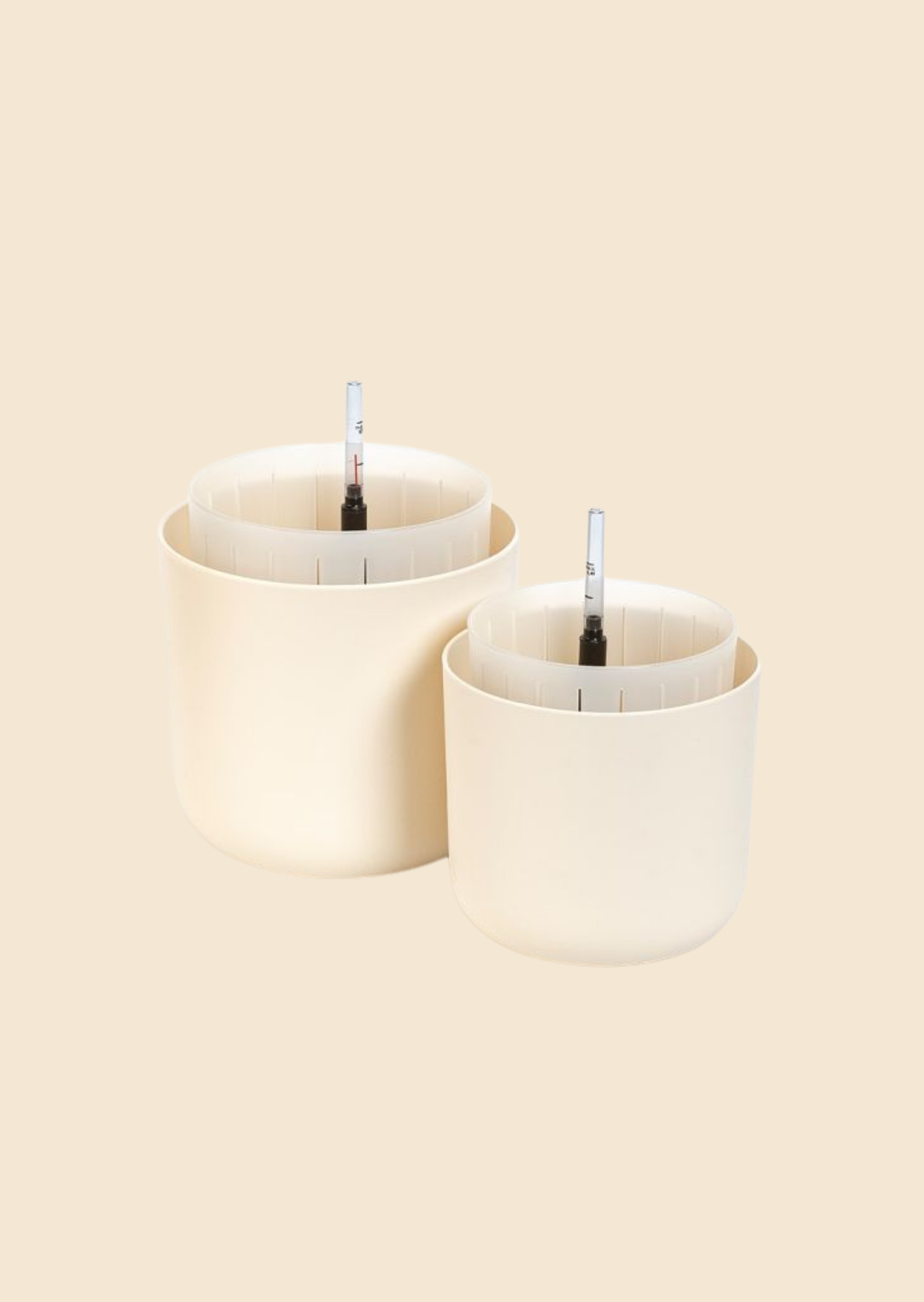 Samozavlažovací květináč Tolita Air slonová kost