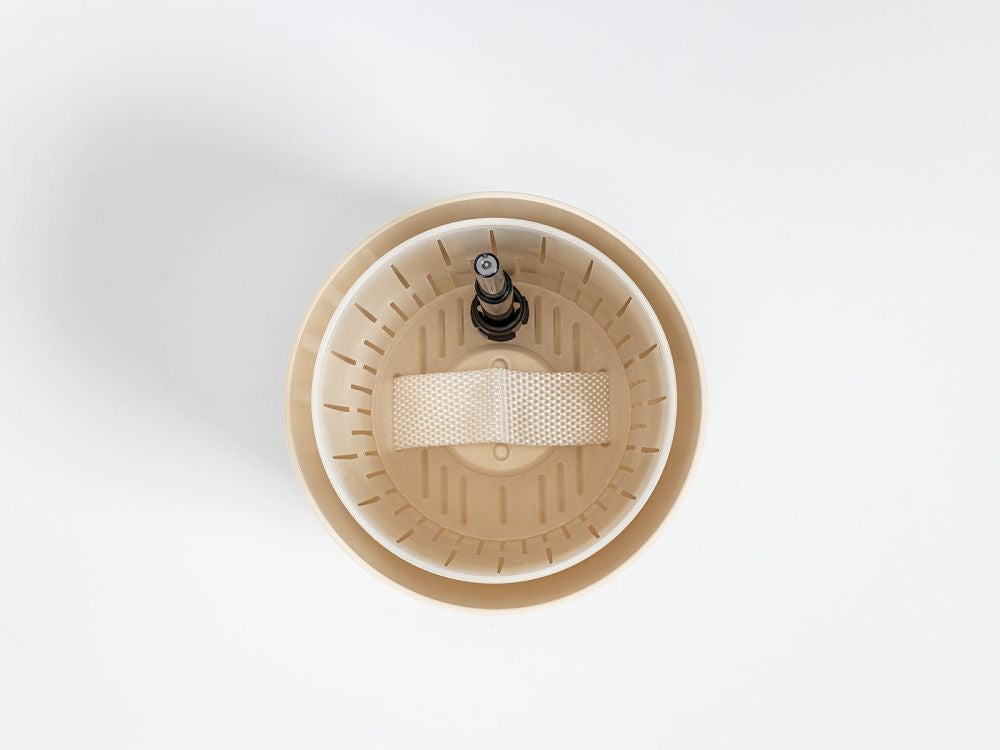 Samozavlažovací květináč Tolita Air slonová kost