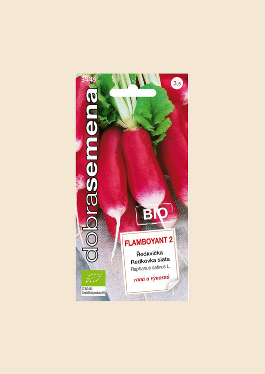 BIO Ředkvička Flamboyant 2,5 g